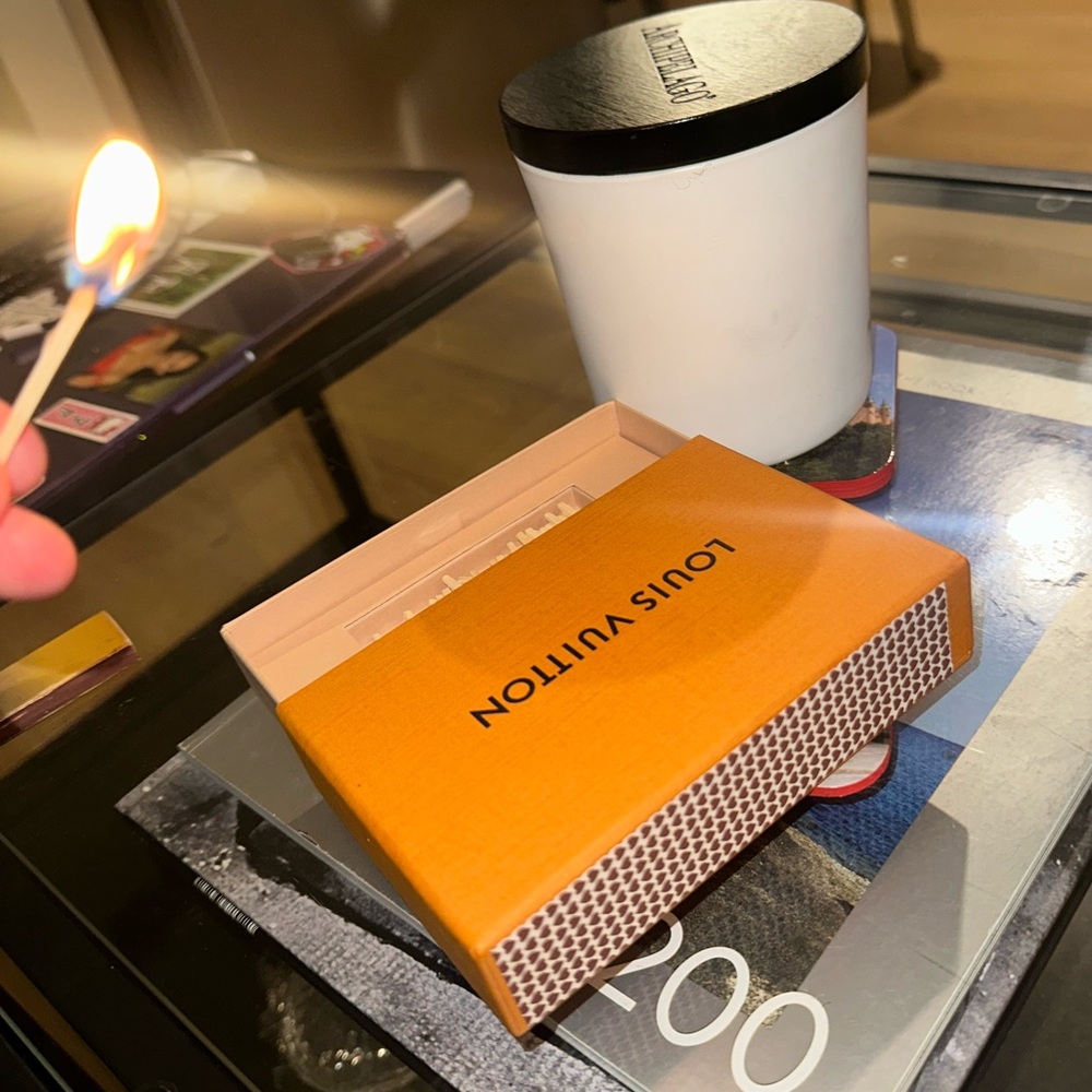 Louis Vuitton Orange Matchbox Set